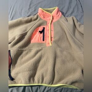 Free People  Hit The Slopes Colorblock Pullover